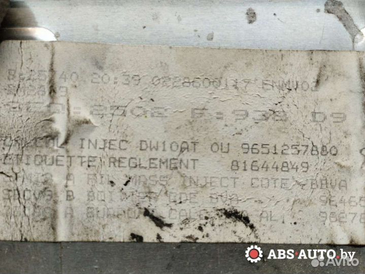 Блок управления двигателем Peugeot 406 рест. 2003