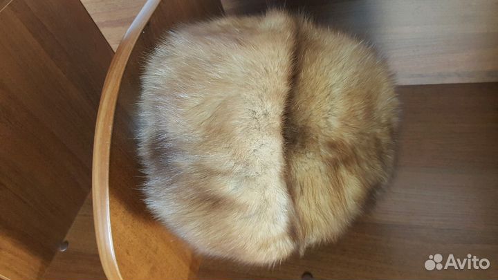 Шапка соболь