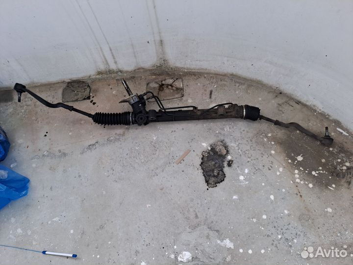 Рулевая рейка renault logan с гур