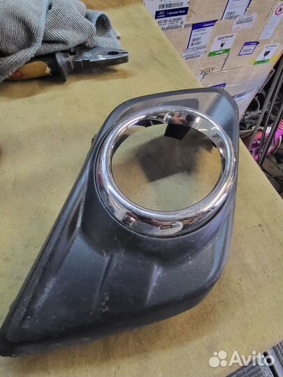 2014-22 Х трейл накладка птф Левая X-Trail T32