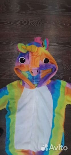 Пижама кигуруми единорог