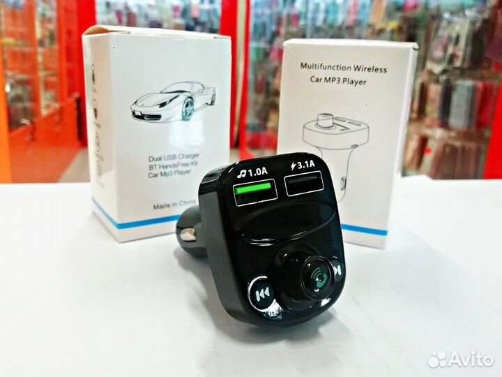 Bluetooth FM-модулятор 3.1А