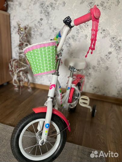 Детский велосипед 14 дюймов для девочки