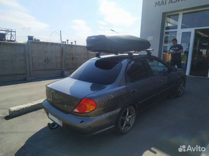 Багажник автобокс на крышу автомобиля Хаммер Humme