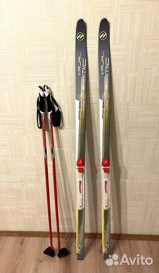 Лыжи детские беговые + палки