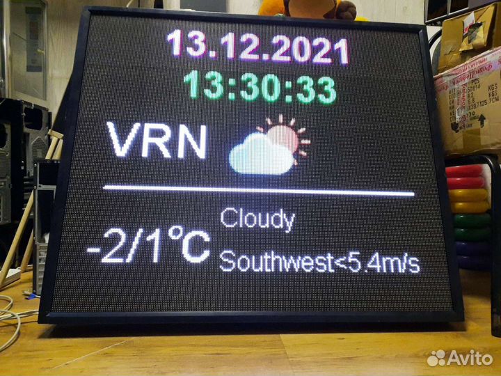 Светодиодный рекламный экран