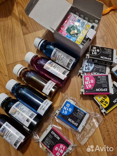 Чернила для принтера epson