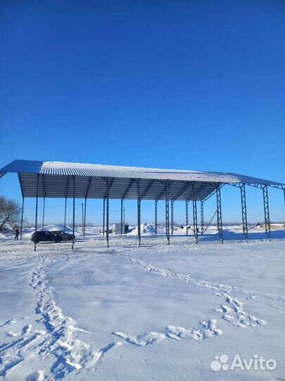 Каркас ангара 18х30м. Тип С