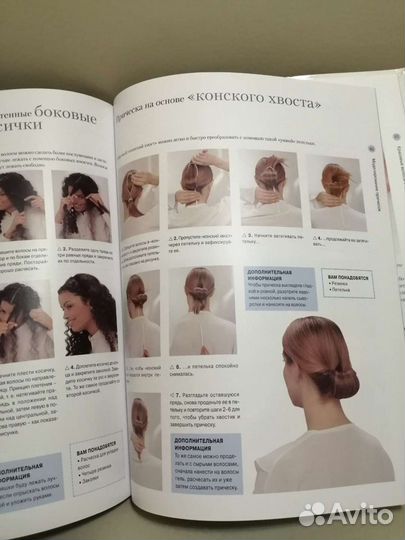 Книги по прическам и макияжу