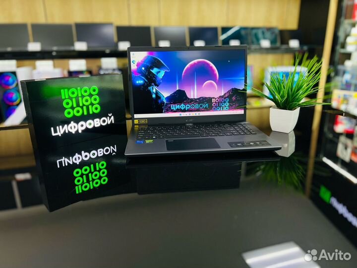 Игровой ноутбук Acer Core i5-12450H/RTX 3050 4gb