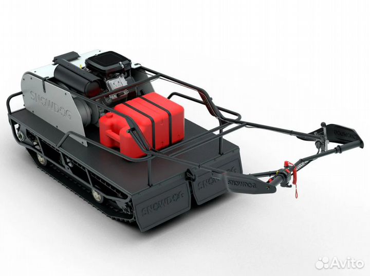 Мотобуксировщик baltmotors snowdog twin track V627