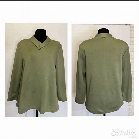 Новый Комплект 56 - 58 блузка, брюки, жилет