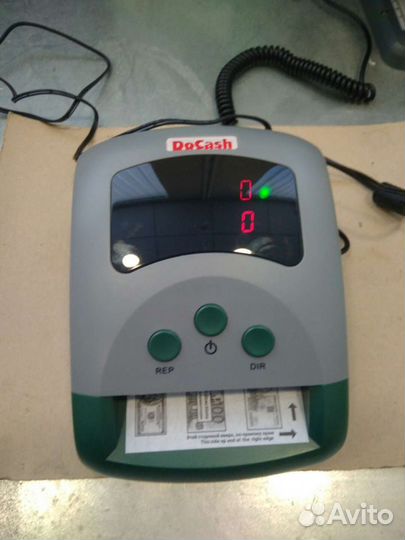 Детектор DoCash 430 прошит на 200р и 2000р