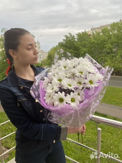 Букет хризантемы Нежность