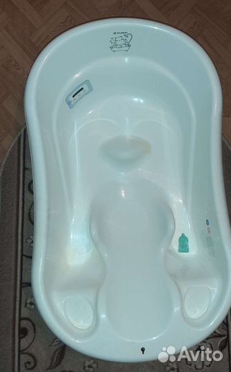 Ванночка для купания с термометром