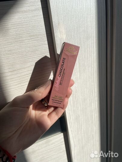 Too Faced жидкие тени melted chocolate