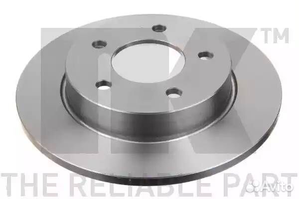 Диск тормозной mazda 3 1.4-2.0 03- задний