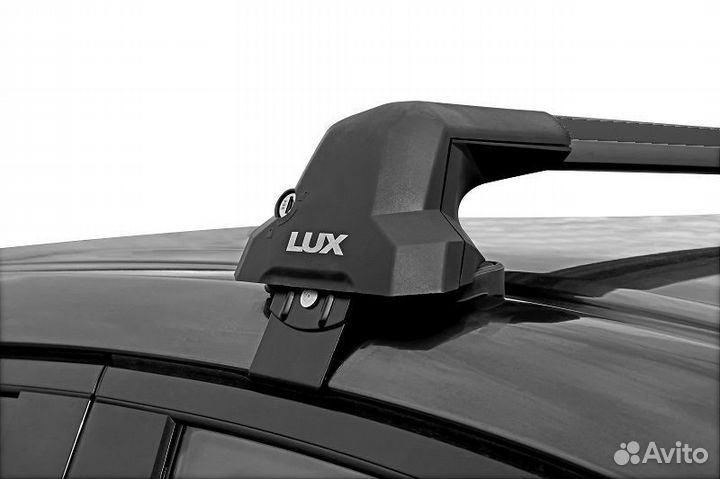 Багажник LUX city для Toyota Platz 1999- черный