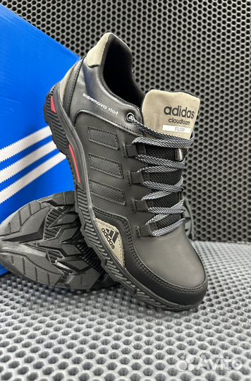 Adidas мужские кроссовки кожаные 40-45 размеры