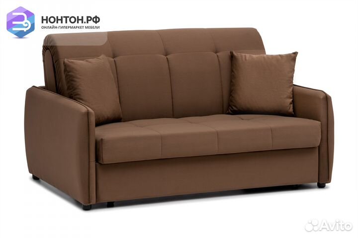 Диван аккордеон Хилтон светло-коричневый