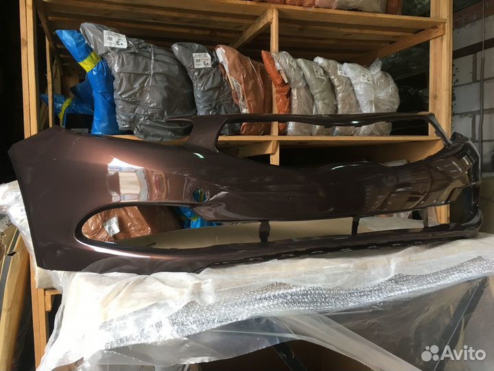 Бампер передний для Kia Ceed 12-15г Matrix Brown J