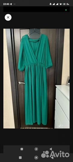 Вечернее платье в пол 52-54