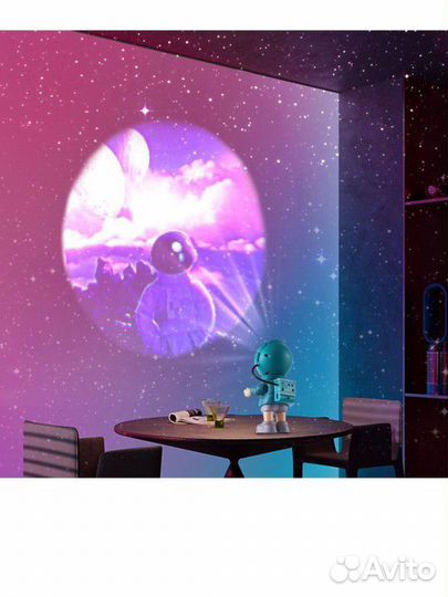 Детский ночник-проектор USB, светильник ночник