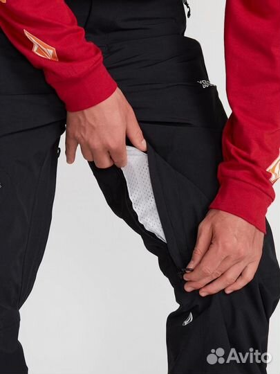 Штаны для сноуборда Volcom L Gor-tex Pant blk (L)