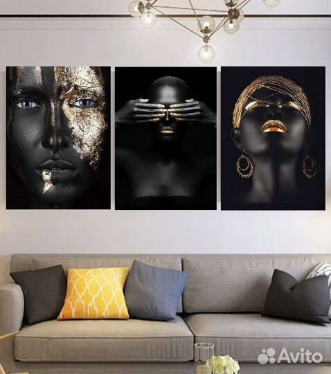 Стильные картины на холсте