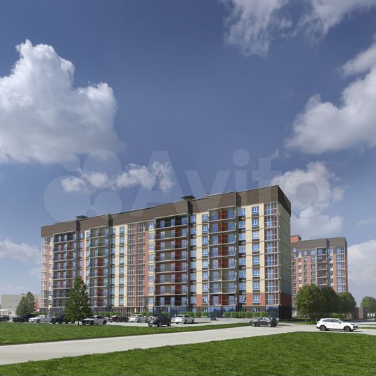 3-к. квартира, 63,5 м², 9/9 эт.