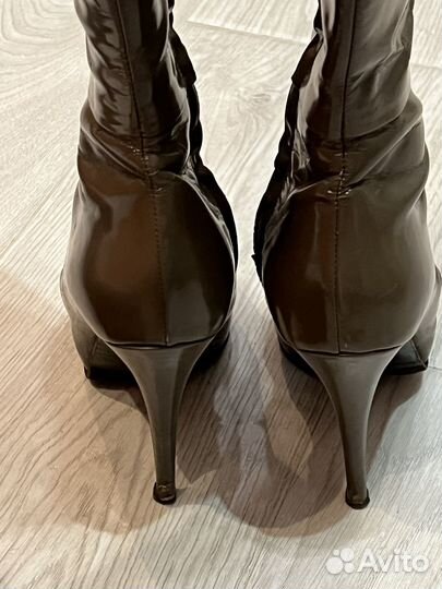 Сапоги лакированные Nando Muzi 34 размер