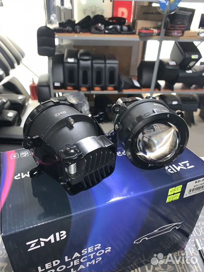 Противотуманные фары LED линза LADA Vesta, Priora