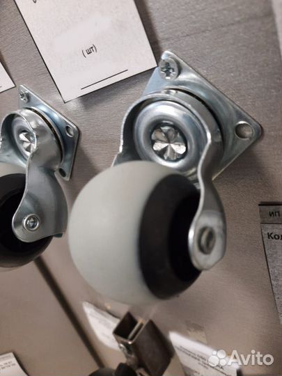 Колесо закрытое D50мм FF резиновое