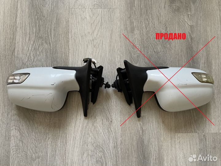 Зеркала боковые заднего вида и фонари задние газ