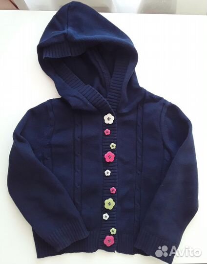 Кофты для девочки размер 84 - 112 см