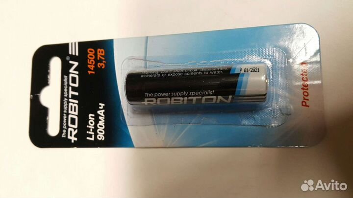 Аккумулятор li-ion 3.7в 14500 ICR