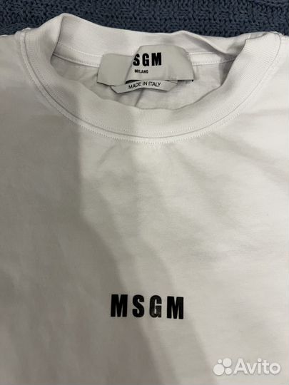 Футболка белая/черная