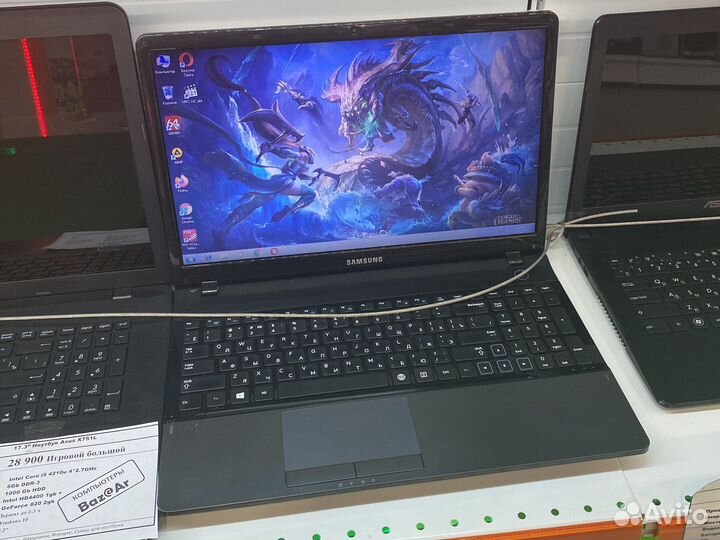 Быстрый ноутбук asus X502CA