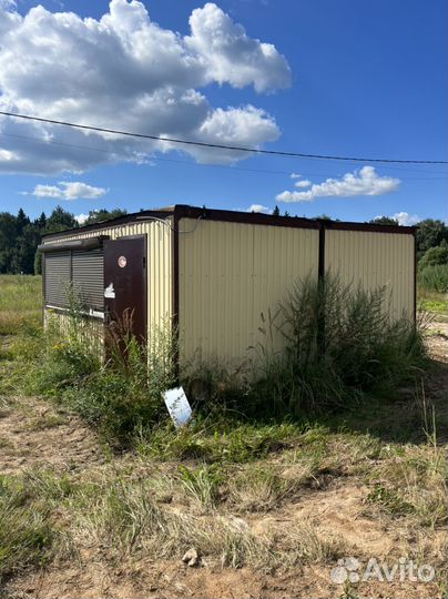 Вагончик для проживания бытовка двойная