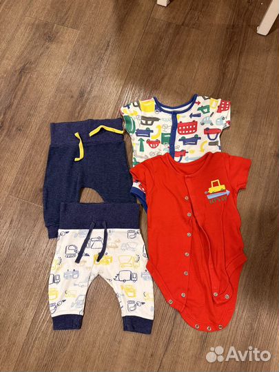 Вещи брендовые детские 62-80