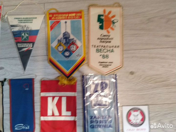 Вымпелы СССР Ленинград Рига Таллин города