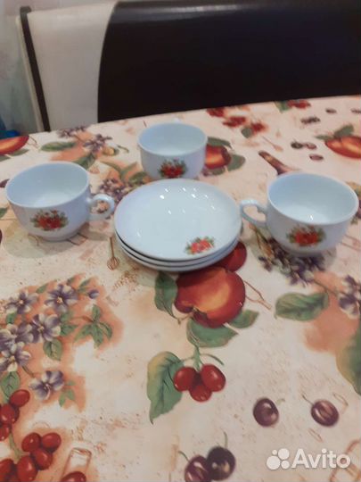 Чашка с блюдцем СССР