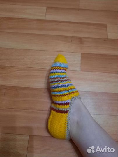 Носки вязаные женские