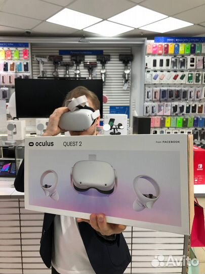 Шлем виртуальной реальности Oculus Quest 2 256 GB