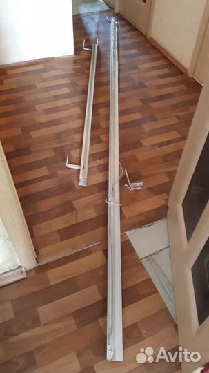 Карнизы алюминиевые двухрядные