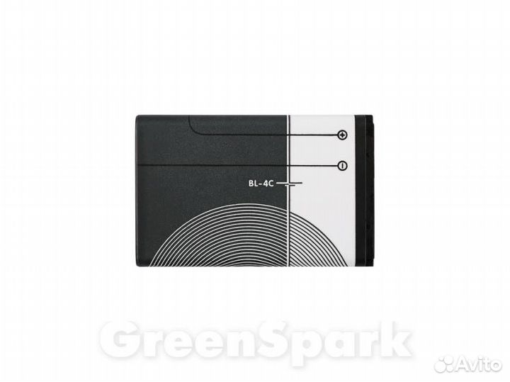 Аккумулятор для Nokia BL-4C 6100/6030/6260/6300/6