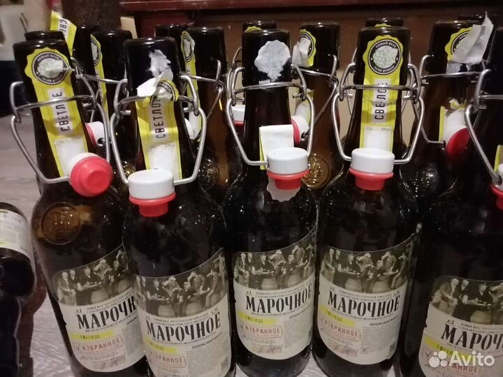 Бутылки с бугельной пробкой