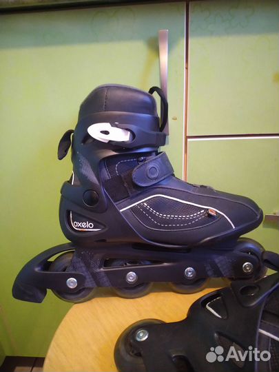 Роликовые коньки ролики Oxelo Fit 3 стелька 250мм