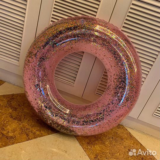 Надувной круг для плавания 90 см