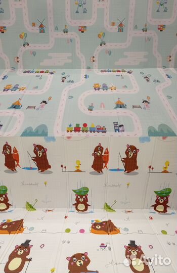 Термоковрик, детский складной коврик